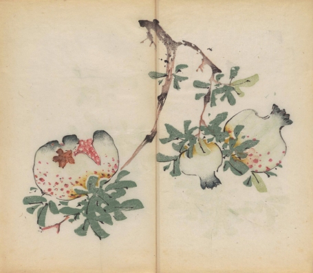 Manual de Caligrafia e Pintura (Shi zhu zhai shu hua pu) | China, 1633 | xilogravura policromada | cortesia da Cambridge University Library